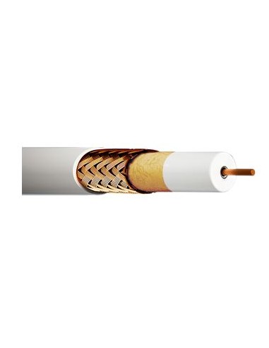 Cable coaxial 6,8mm, CU 1.13mm 96 hilos Malla CU CPR Dca