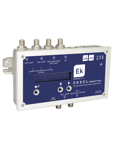 EKSEL COMPACT PLUS / Central programable 55dB / 125 dB