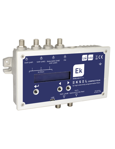 EKSEL COMPACT PLUS / Central programable 55dB / 125 dB