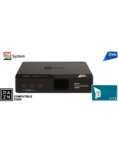 RECEPTOR TIVUSAT Tele System TS9018 HD + Card Tivusat 2
