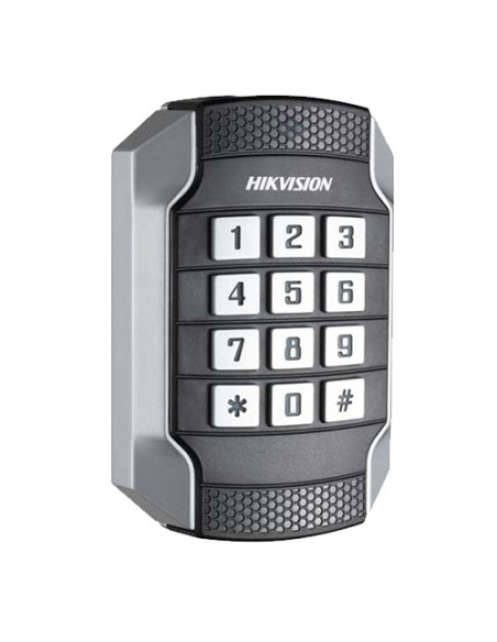 Lector de proximidad antivandálico Mifare® con teclado Hikvision
