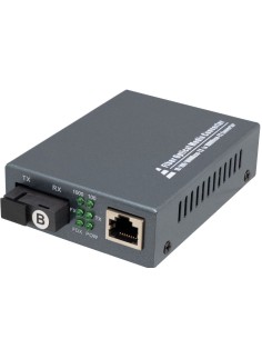 Convertidor Óptico a RJ45 para SC Simplex T1550nm R1310nm...
