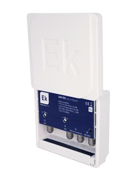 AM 313  EASY MAGNEK  AMPLFI.  MASTIL  VHF/UHF-SAT  20-30/-2dB