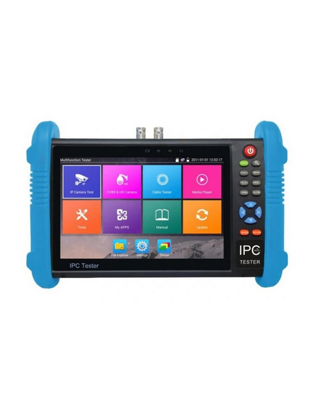 Tester Monitor CCTV 8K WIFI Multifunción 7" Cámaras IP, Analog. TVI, CVI, AHD, S