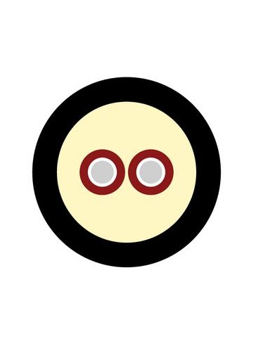 CFOR 2 900N / Cable 2 FO SM 900um G657-A2 PE negro