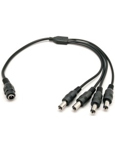 Distribuidor de alimentación para alimentar 4 cámaras 2