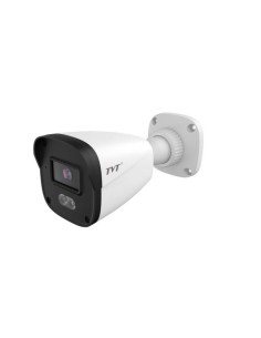 Cámara IP Bullet 2MP 2.8mm IP67 Iluminación dual Luz Blanca IR 20m Micrófono