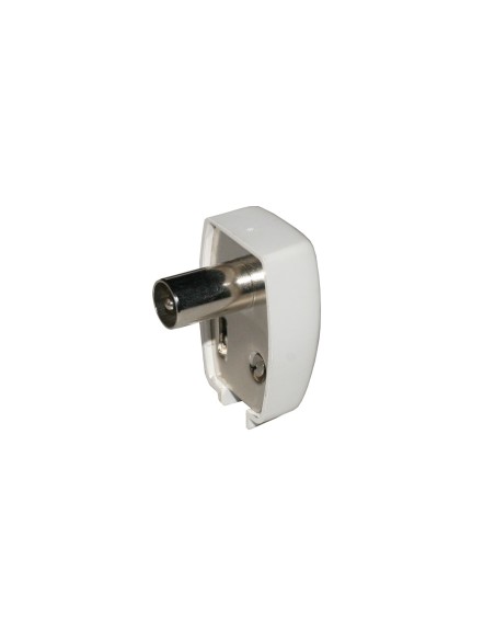 CONECTOR MACHO TV ACODADO 9,5mm.