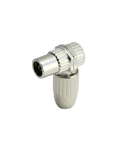 CONECT.H.TV ACODADO BLINDADO METALICO