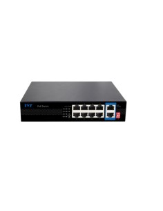 Switch PoE 8 puertos 10/100 + 2 RJ45 10/100 con... 2